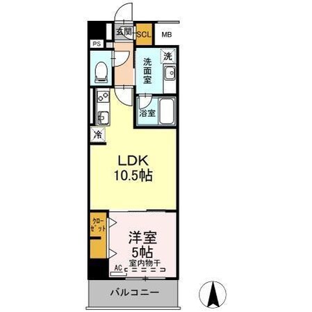 リモナーデ府内の物件間取画像